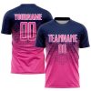 Custom Soccer Jerseys – Navy & White